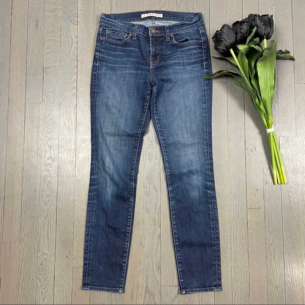 J Brand Independence Medium Wash Skinny Jeans
